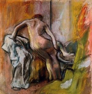 Edgar Degas - Leaving the Bath
