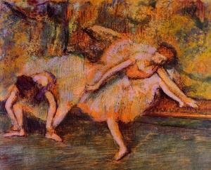 Edgar Degas - Two Dancers on a Bench