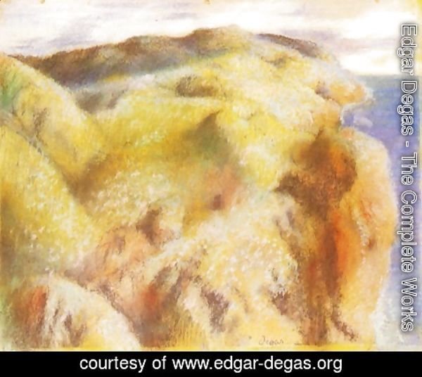 Edgar Degas - Steep Coast