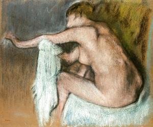 Edgar Degas - Woman Drying Her Arms