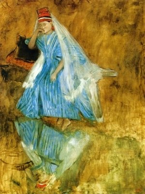 Edgar Degas - Mademoiselle Fiocre in the Ballet "The Source" (study)