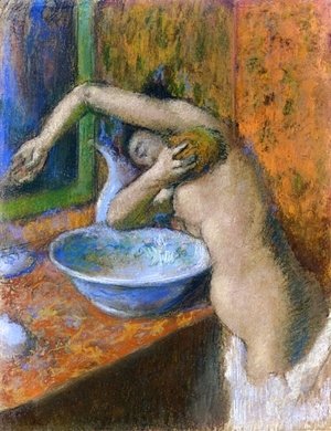 Edgar Degas - Woman at Her Toilette IV