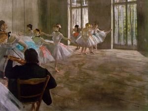 Edgar Degas - Dance School