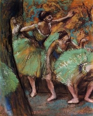 Edgar Degas - Dancers 3