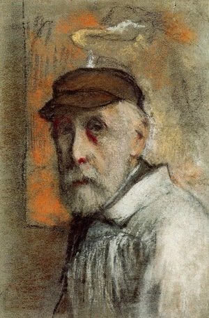 Edgar Degas - Self Portrait 3