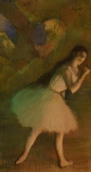 Edgar Degas - Ballet Dancer on Stage