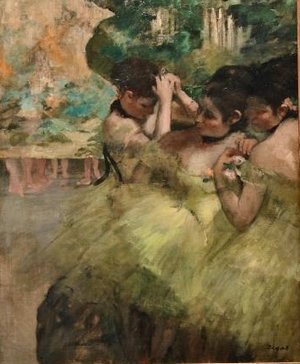 Edgar Degas - Yellow Dancers
