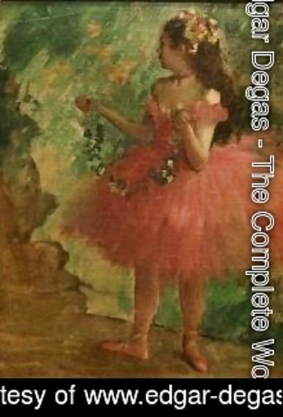 Edgar Degas - Dancer in Pink
