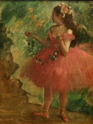 Edgar Degas - Dancer in Pink