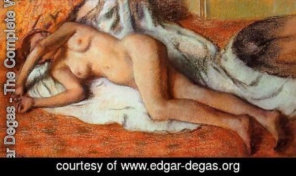 Edgar Degas - After the Bath 1885