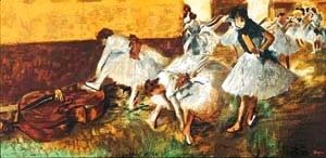 Edgar Degas - Dancers In The Green Room