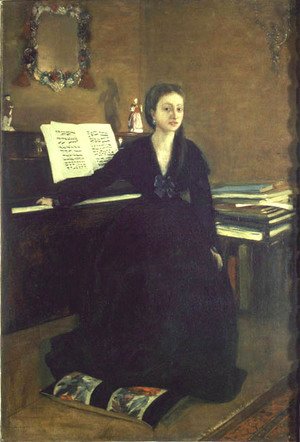 Madame Camus at the Piano