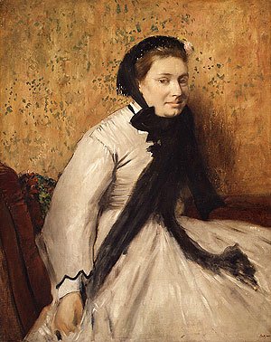 Portrait of a Woman in Gray ca. 1865
