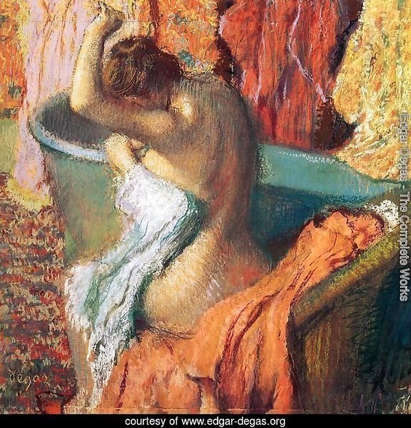 Seated Bather Drying Herself 1895