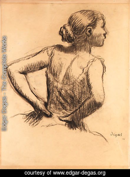 Edgar Degas - Buste de danseuse