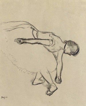 Edgar Degas - Danseuse en scene