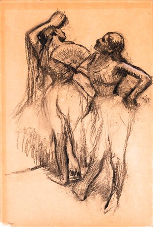 Edgar Degas - Deux danseuses 2