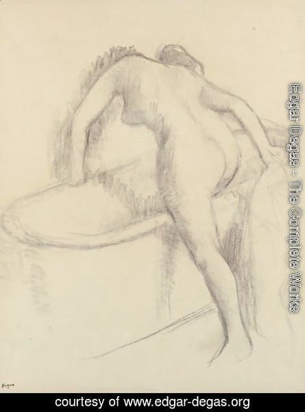 Edgar Degas - Le Bain