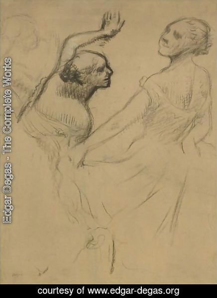 Edgar Degas - Trois Danseuses 3