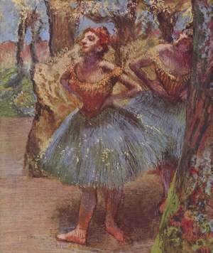 Edgar Degas - Dancers 2