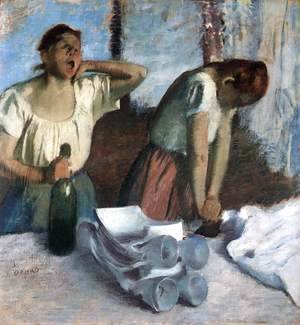 Edgar Degas - The Ironers
