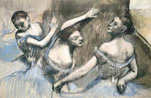 Edgar Degas - Three Dancesrs