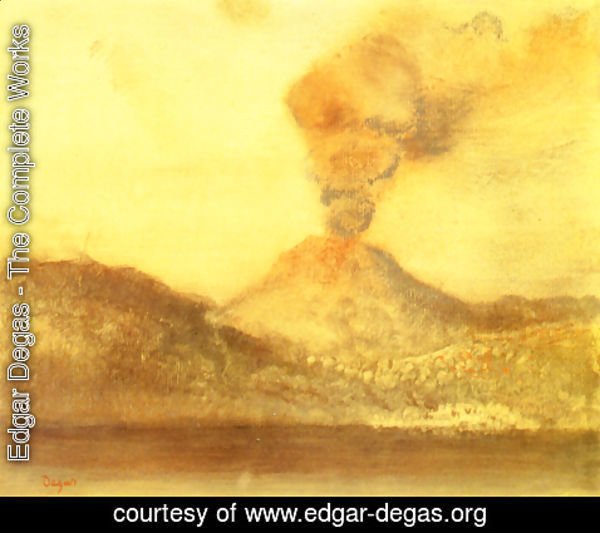 Edgar Degas - Vesuvius