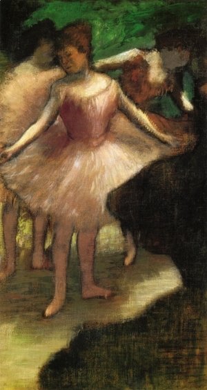 Edgar Degas - Three Dancers in Pink