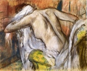 Edgar Degas - After Bathing, Woman Drying Herself 2