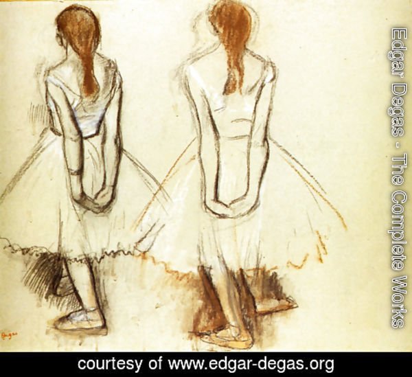 Edgar Degas - Study for the Fourteen Year Old Little Dancer
