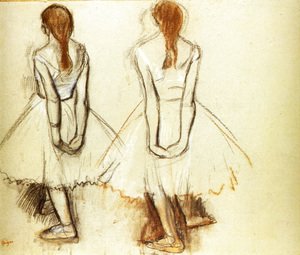 Edgar Degas - Study for the Fourteen Year Old Little Dancer
