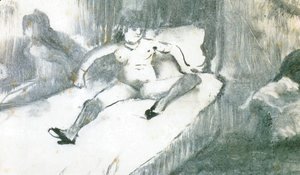 Edgar Degas - Rest on the bed