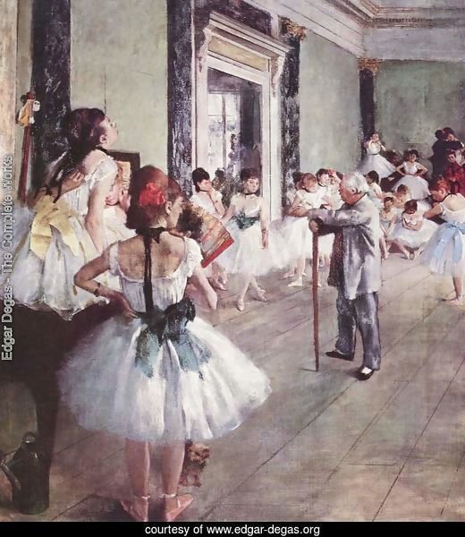 The Dance Class 1873-76