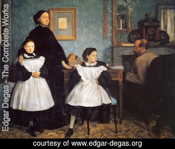 Edgar Degas - The Bellelli Family 1859-60