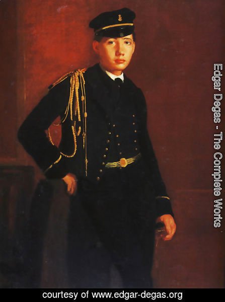 Edgar Degas - Achille De Gas In The Uniform Of A Cadet