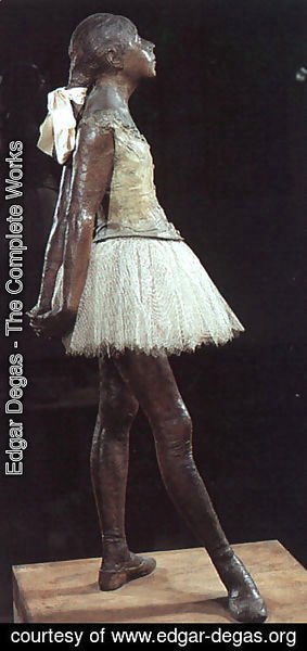 Edgar Degas - Young 14 Year Old Dancer