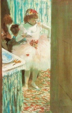 Edgar Degas - Ballet Dancer in Her Dressing Room