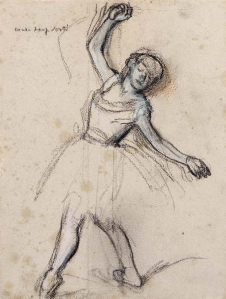 Danseuse en 'Quatrieme devant'