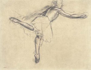 Danseuse rattachant son ceinture