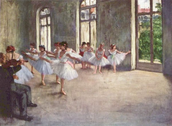 Ballet Rehearsal, 1873