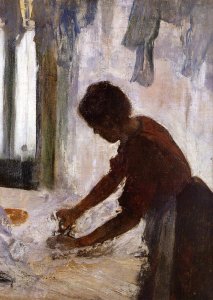 Woman Ironing II