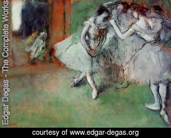 Edgar Degas - Group of Dancers, 1890s
