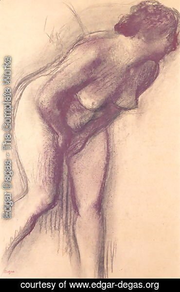 Edgar Degas - Female Standing Nude
