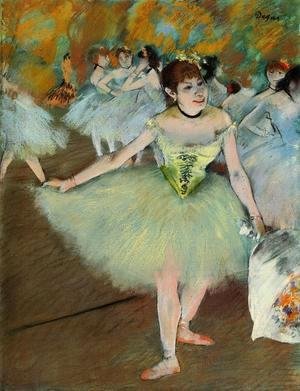 Edgar Degas - On Stage, 1879-81