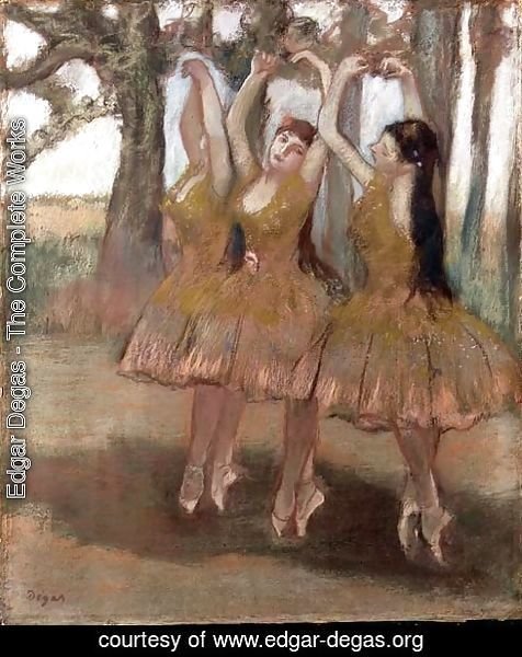Edgar Degas - The Greek Dance, c.1881