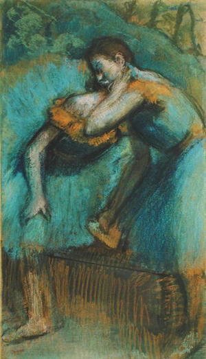 Edgar Degas - Two Dancers 2