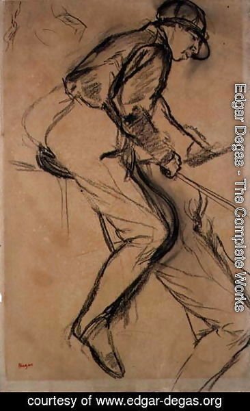 Edgar Degas - A Jockey