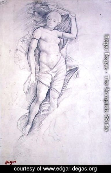 Edgar Degas - Venus, after Mantegna