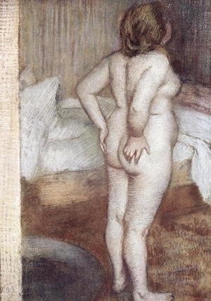 Edgar Degas - Standing Nude, c.1886