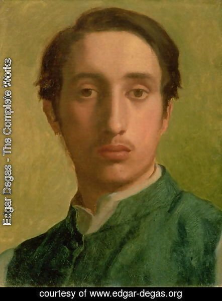 Edgar Degas - Self Portrait (2)